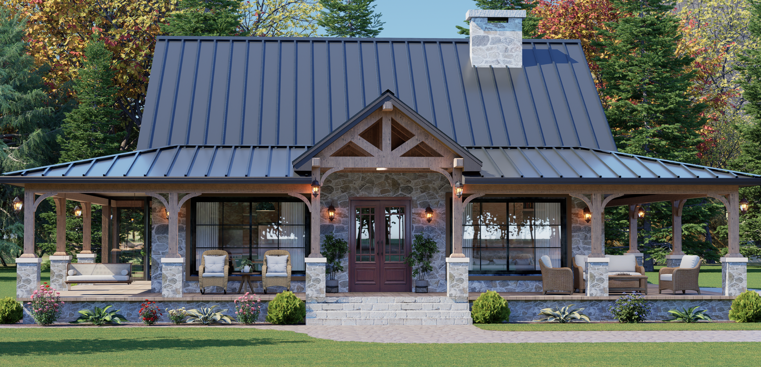 Premium Akashi Designs country house plan
